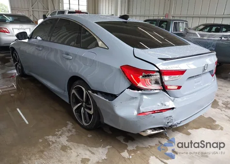 2022 Honda Accord Sport z USA, uszkodzony, nr VIN 1HGCV1F35NA084129